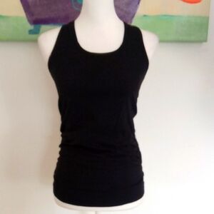 Athleta Speedlight Black Sleeveless Top